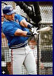 Jose in the batting cage during Spring Training 1998