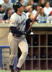 Jose hitting a home run in 1999