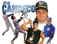 A Jose Canseco collage